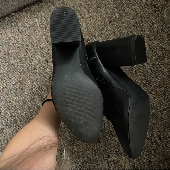 Madden girl high heels boots black size 8 - Picture 3 of 5